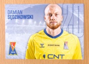 Oficjalna karta klubowa Motor Lublin 2023/24 Damian Sędzikowski