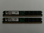 Pamięci RAM 2x2GB DDR2 Kingston 800Mhz, używane, sprawne