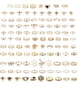 Marka:  MILACOLATOMILACOLATO 108 szt. pierścionków