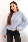 Sweter dzwonek błękit 