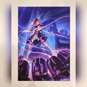 Oryginalny obraz "Sombra" Overwatch, Blizzard 