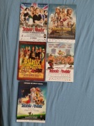 Ulotki kinowe z serii Asterix i Obelix zestaw 5 sztuk 