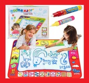 MATA WODNA DO MALOWANIA RYSOWANIA WODĄ ZNIKOPIS WODNY PISAKI DLA DZIECI