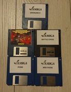 Prawdziwe sprawne dyskietki DD Amiga (5 dyskietek)