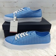 Tenisówki Tommy Hilfiger Essential Stripe Sneaker Damskie Hydrangea
