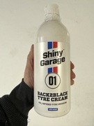 Shiny Garage b2b back2black sio2 tyre cream dressing do opon