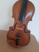 Stare PIĘKNE skrzypce 4/4 sygnowane + futerał 