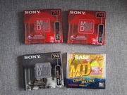 MINI DISC SONY BASF  4szt NOWE 