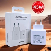 Oryginalna Szybka Ładowarka Zasilacz Samsung 45W Super Fast Charge