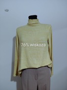 Cienki melanżowy sweter golf marki Next nowy rozmiar S 36/ 38 
