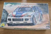 Mitsubishi Lancer Evo III rally Malaysia 96 hasegawa 25070 skala 1/24