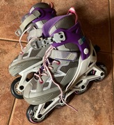 Łyżworolki Oxelo, regulowane, rozmiar 32-35 