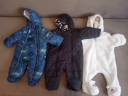 Kombinezony zimowe dla chłopca r.56/62