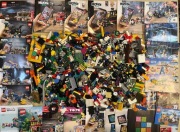 LEGO instrukcje, klocki BRICKI figurki, zabawki 6kg