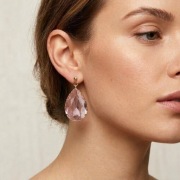 Kolczyki "Różowy sen"