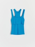 Dwuwarstwowy top na ramiączkach RESERVED 9325Q-55X r. XL