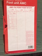 STOPA BAGAŻNIKA AMC  5107 Mont Blanc