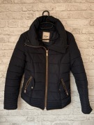 Kurtka zimowa Pimkie granatowa gruba ciepła puchowa ocieplana XS 34