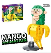 Mango Animation – Klocki, Figurki, Zabawka Blind Box, Kolekcjonerskie