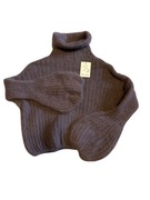 Golf damski sweter premium 60 % kid moher moda włoska 