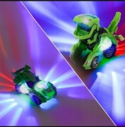 SAMOCHÓD TRANSFORMUJĄCE 2W1 ROBOT DINOZAUR BOT