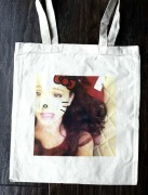 Torba bawełniana torebka tote bag bawełna Ariana Grande 