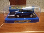 Scalextric Mini Cooper Road Car Blue