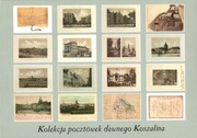 Kolekcja 16 pocztówek dawnego Koszalina