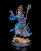Uldor Neredras - Mag - figurka 32mm 14K DnD zgodna z RPG Pathfinder Warhamm