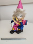 Różowy pierrot  kolorowy