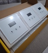 Inteligentny przełącznik rolet  z wyświetlaczem LCD ALLEVOI 80x80 mm 6szt 