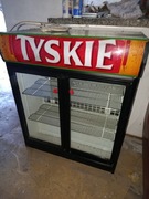 Chłodziarka lodówka do piwa napojów wisząca podblatowa z podświetleniem