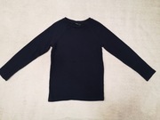 Granatowa elegancka bawełniana bluzka bluza George 128 - 134 jak nowa