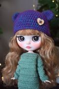 Lalka Blythe doll custom ooak 