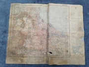 Stara Mapa Wojskowa .- WP. - Warszawa 1938. ( Danzig ) - Pas 32 słup 27 .