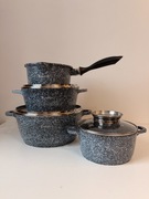 ZESTAW GARNKÓW MARMURKOWYCH INDUKCJA GAZ 