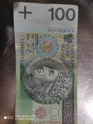 Sto złotych unikatowy numer seryjny.