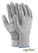 Rękawice Ogrifox OX-STEEL-PU roz 9 - L 1 para