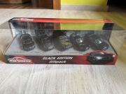 Majorette Black Edition Zestaw samochodów 212053174 1:64 5 sztuk 7 cm