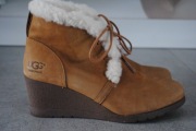 Wodoodporne buty zimowe UGG Jeovana roz 39 nubuk skóra naturalna