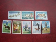 Rumunia 1982 MNH Mi.  3850/57 Fauna Psy