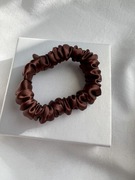 Gumka do włosów 100 % jedwab naturalny slim