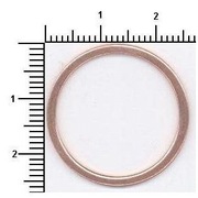 podkładki uszczelki miedziane  100 szt. 