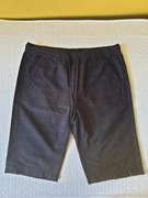 Szorty męskie Cropp czarne w kratkę - rozmiar 34 (comfort fit) 