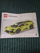 Lego Lamborghini Huracan tecnica 42161