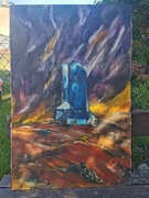 Obraz namalowany przez Arystę Eric Szydzik. 