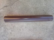 Rura spustowa rynna rynnowa stalowa metalowa brąz dł 60cm śr 80mm