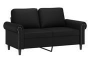 SOFA 2-OSOBOWA VIDAXL CZARNA  