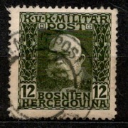 OA Bośni  Mi 70 kas. Cesarz Franz Joseph I