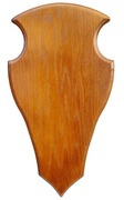Deska pod poroże jelenia, dąb lakierowany,52x27cm